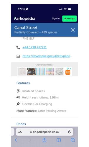 a screenshot of the pandocedia camel street family coverage webpage at City Centre Modern 2 bedroom apartment in Perth
