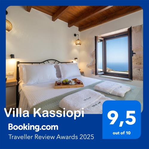 Historic Villa Kassiopi with Panoramic Sea view
