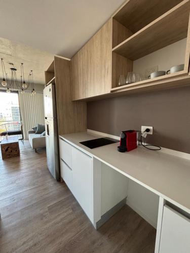 Dapur atau dapur kecil di Puerto Quartier