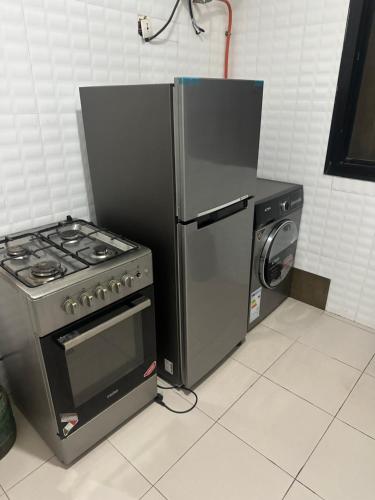Virtuve vai virtuves zona naktsmītnē Atalas2