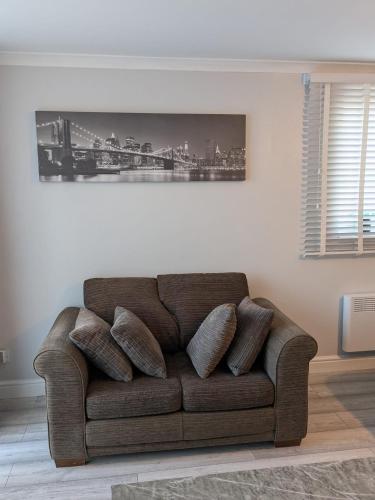 Χώρος καθιστικού στο A&A Apartment Basildon