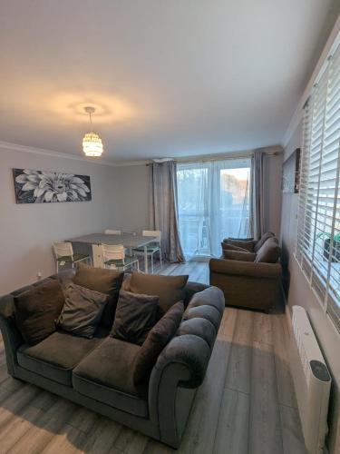 Χώρος καθιστικού στο A&A Apartment Basildon