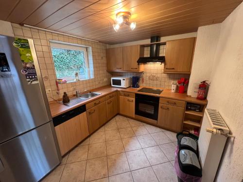 Dapur atau dapur kecil di Haus Allbach