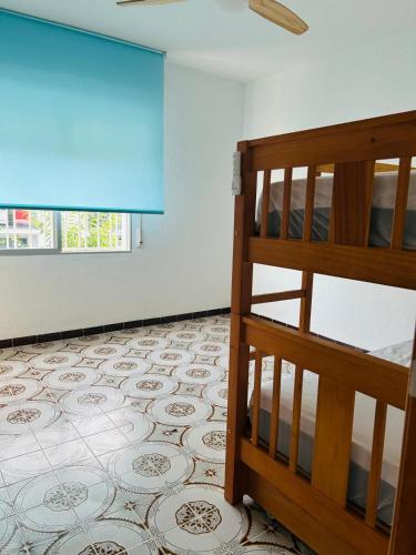 Ένα ή περισσότερα κρεβάτια σε δωμάτιο στο Casita N12