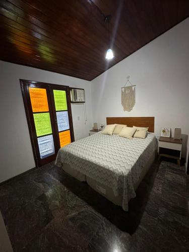 Ένα ή περισσότερα κρεβάτια σε δωμάτιο στο Rjjturismo