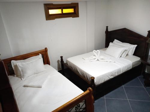Ένα ή περισσότερα κρεβάτια σε δωμάτιο στο Casa Finca Hotel Loma Encantada