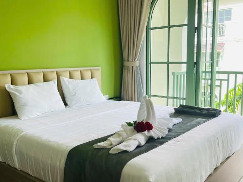 Кровать или кровати в номере Elyday Villa - Bai Khem Beach, Phu Quoc