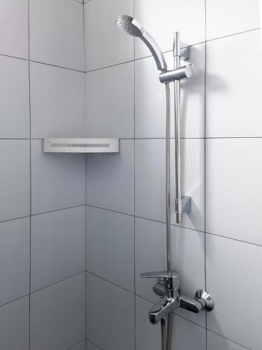 Salle de bains dans l'établissement 窄门齐云归风