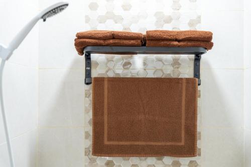 Koupelna v ubytování TKT Guesthouse
