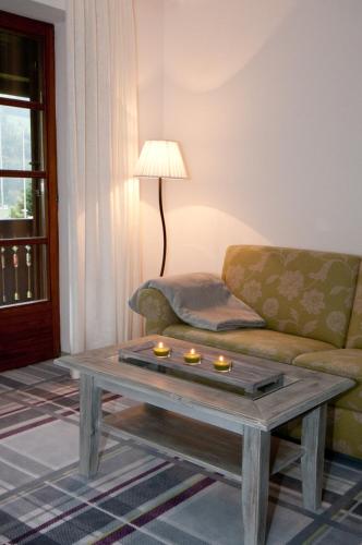 Гостиная зона в Alpenvilla Berchtesgaden Hotel Garni