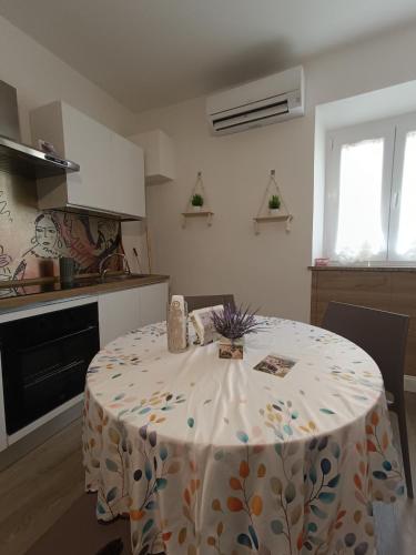 Kuchyň nebo kuchyňský kout v ubytování la casina dei cosmati