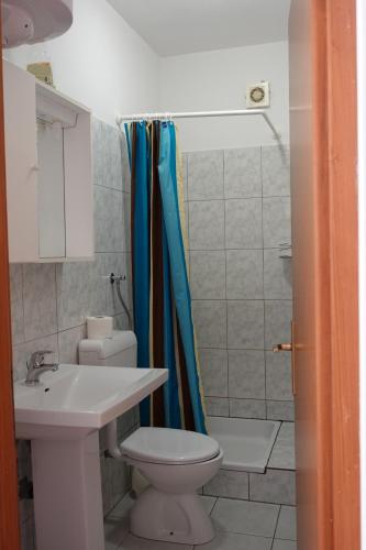 Koupelna v ubytování Apartman Ana