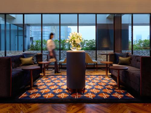 Coin salon dans l'établissement Mitsui Garden Hotel Osaka Premier