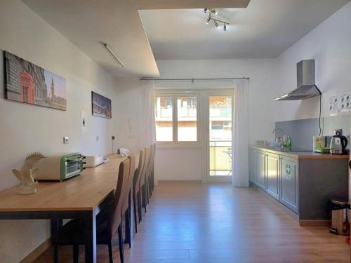 Kuchyň nebo kuchyňský kout v ubytování Trastevere B&D Rooms