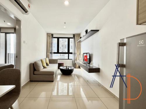 Ruang duduk di i-City Shah Alam Residences by ASDEH Suites
