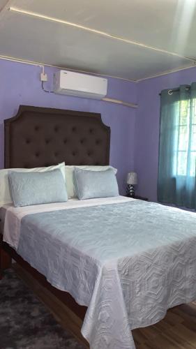 Katil atau katil-katil dalam bilik di Crimson Clove vacation Home JA