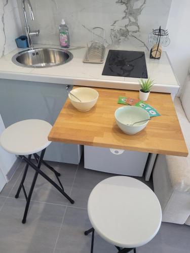 Studio dans maison familiale proche Paris et Disney