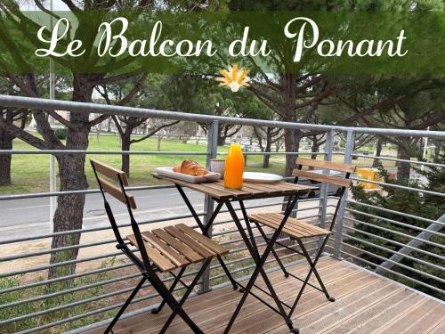 Le Balcon du Ponant 2 bedrooms with terrace park view