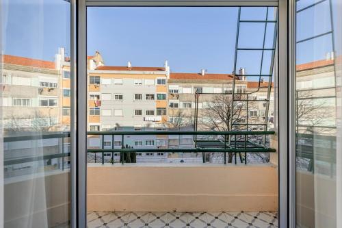 Balkoni atau teres di Amadora Flat 5