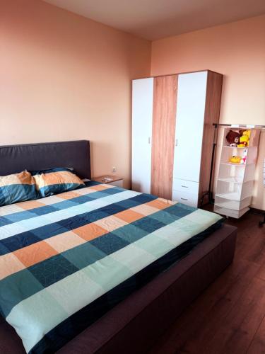 Postel nebo postele na pokoji v ubytování Apartment with Sea View