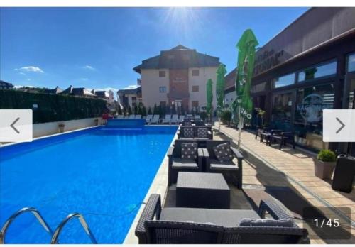 Bazén v ubytování Apartman Perun nebo v jeho okolí
