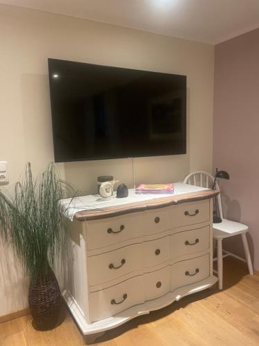 Eva's Appartmentにあるテレビまたはエンターテインメントセンター
