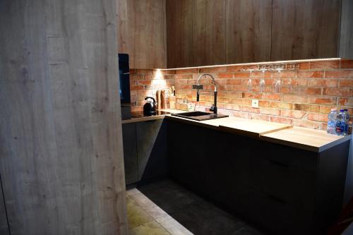 Køkken eller tekøkken på Old Town Jaglana