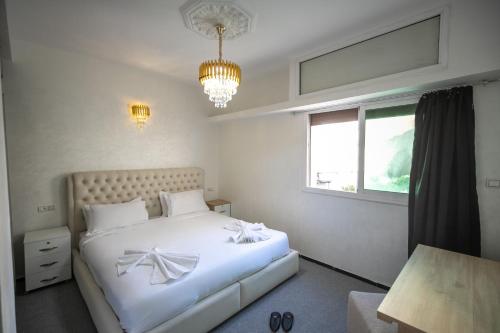Ένα ή περισσότερα κρεβάτια σε δωμάτιο στο Luxury apartment, center ville