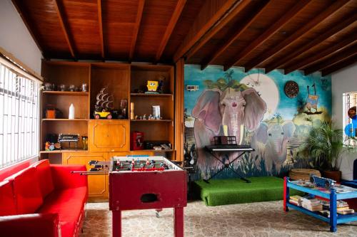 Posezení v ubytování Casa Almarita - Hostal, Bar y Restaurante