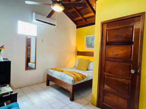 Voodi või voodid majutusasutuse Hotel Del Rio toas