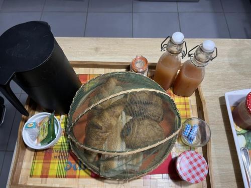 Jídlo v prázdninového domu nebo okolí