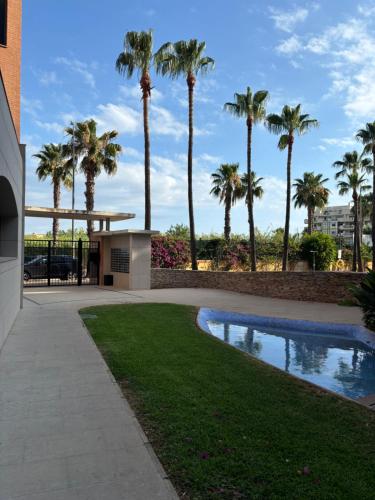 La alberca dentro o cerca de Sol de Denia