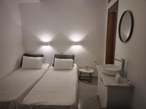 Koupelna v ubytování Maria Eleni Guesthouse