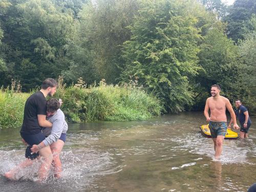 Příroda nedaleko luxury tent