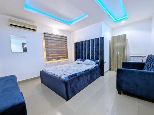 Katil atau katil-katil dalam bilik di White Castle Apartments