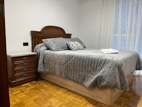 Postel nebo postele na pokoji v ubytování Piso Artur III UNIVERSIDAD