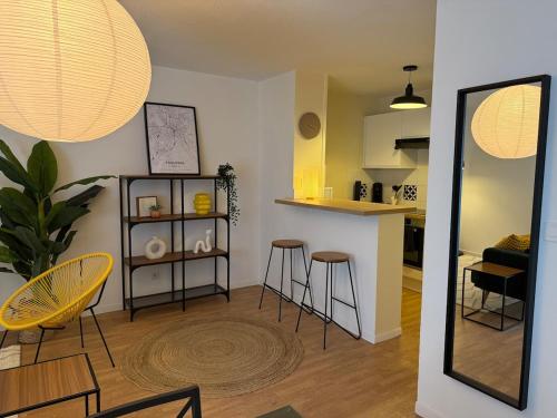 Le Spot Borderouge - Moderne, Parking inclus & centre-ville facile - free checkIn