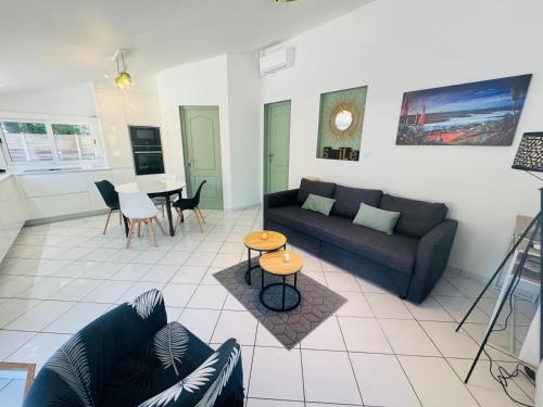 Villa Plage à 130 m SPA Piscine partagés