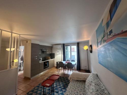 Loft parc Jourdan stationnement à proximité