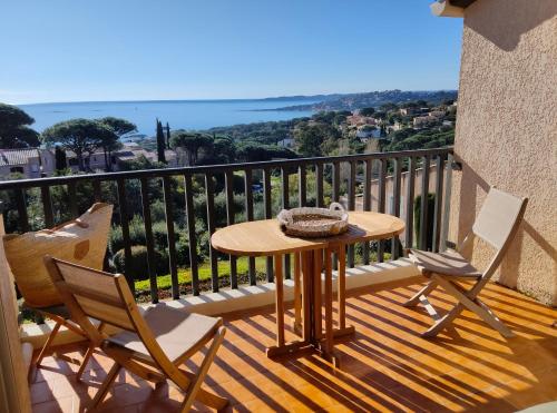 CHARMANT STUDIO AVEC TERRASSE et VUE MER EXCEPTIONNELLE