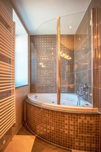 Koupelna v ubytování Hotel Dvorac Jurjevec