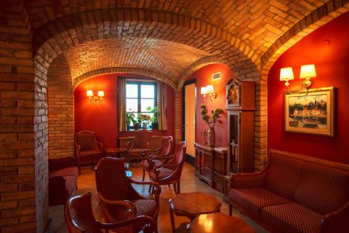 Posezení v ubytování Hotel Dvorac Jurjevec