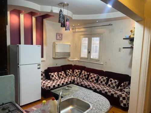 للعائلات فقط شقة بالاسكندرية مكيفة بالكامل خلف فندق سانستيفانو