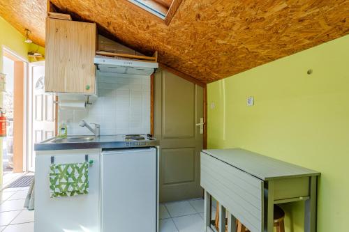 Η κουζίνα ή μικρή κουζίνα στο Studio Zen 20 m²