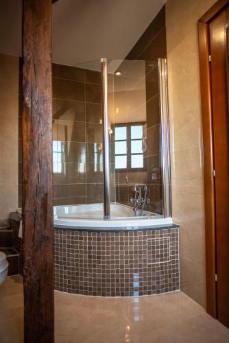 Koupelna v ubytování Hotel Dvorac Jurjevec