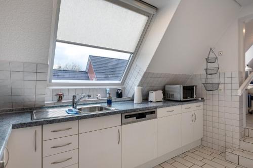 Dapur atau dapur kecil di Ferienwohnung Scherr
