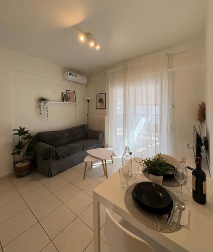 Posezení v ubytování Casa Doro A1