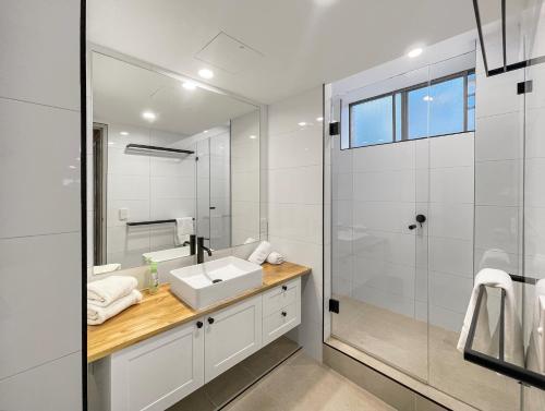Salle de bains dans l'établissement The Block Mooloolaba