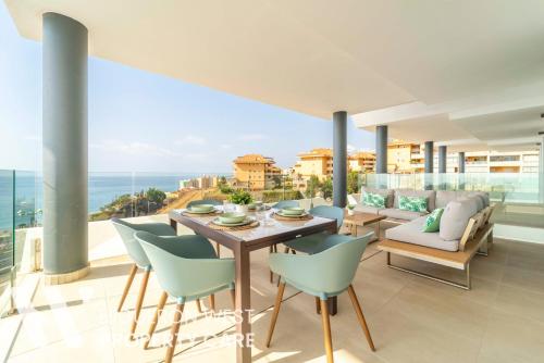 La Vista Mar Azul - Private Seaview Terrace and Pool, Fuengirola