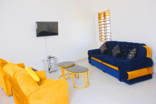 Χώρος καθιστικού στο Greenfield Villa D- Diani